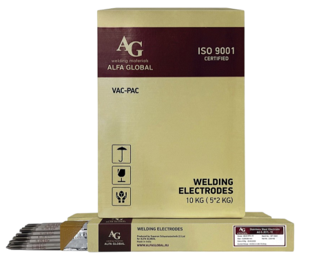 Электроды по нержавейке AG Е347-16 3.2x350mm 2kg